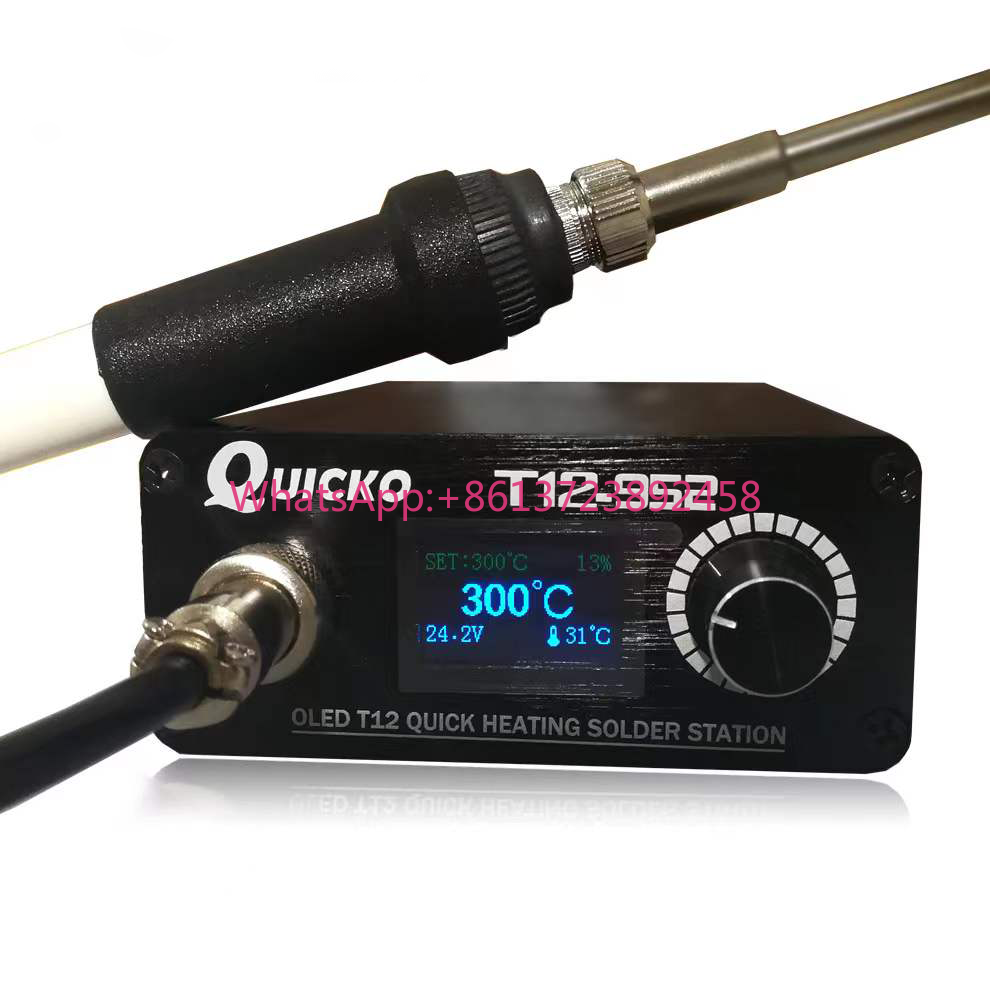 T12 Soldering Station Oled - Schnellheizende T12-952 Lötstation Elektronisches Lötkolben-Werkzeug Neue